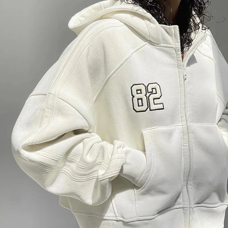 Fashion Embroidered Hoodie - Bellarte Enchanté Fashion Embroidered Hoodie